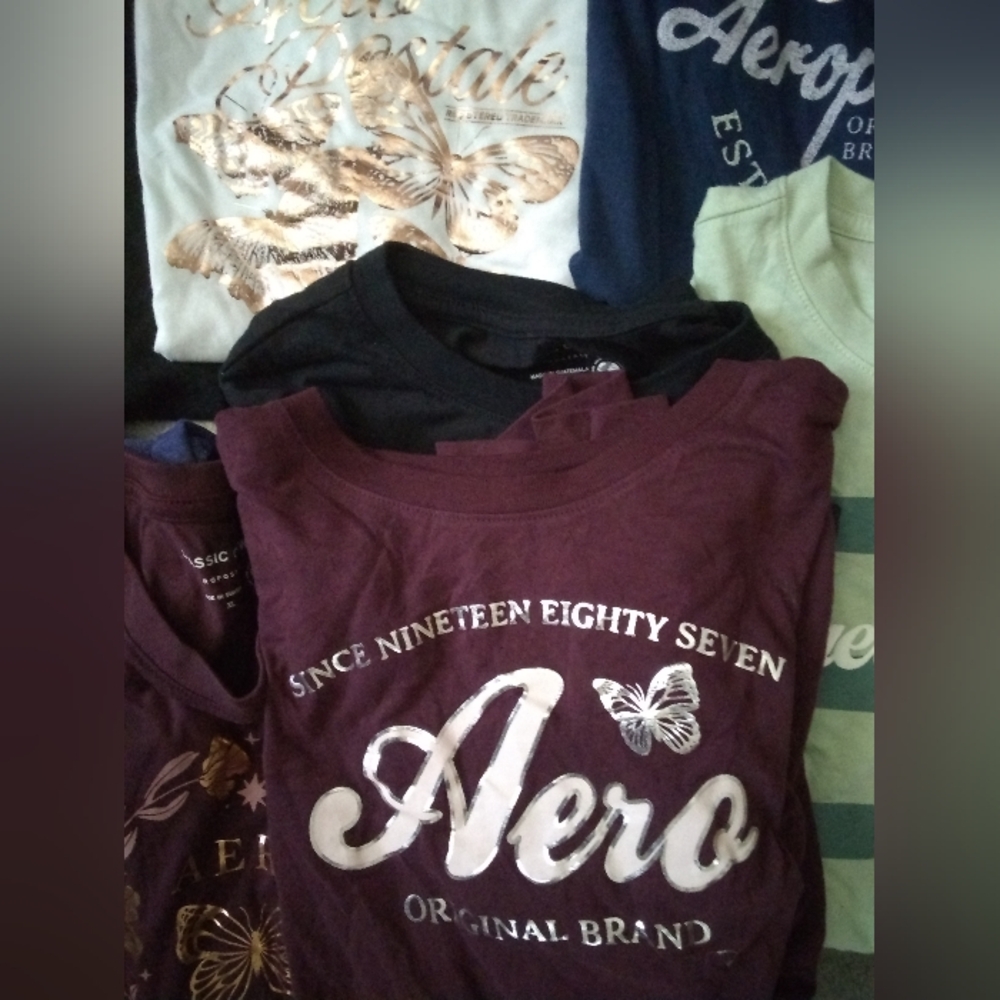 💥9 Aero Crew Tops - Picture 2 of 3